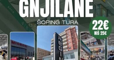 Gjilani kthehet në destinacion shopingu për qytetarët nga Leskoci e Nishi