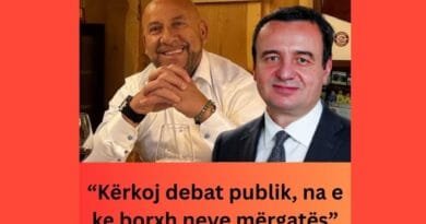 “Na e ke borxh neve mërgatës” – biznesmeni nga Gjilani i kërkon debat Kurtit “Na e ke borxh neve mërgatës” – biznesmeni nga Gjilani i kërkon debat Kurtit