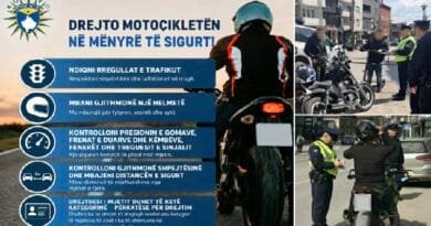 Gjilan, Policia shënjestron motoçikletat, skuterët dhe trotinetët – mbi 500 gjoba brendanjë muaji