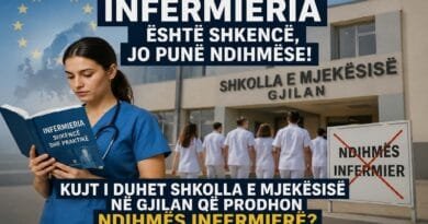Kujt i duhet Shkolla e Mjekësisë në Gjilan që prodhon “ndihmës infermierë”? Kujt i duhet Shkolla e Mjekësisë në Gjilan që prodhon “ndihmës infermierë”?