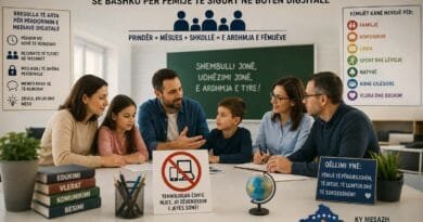 Edukimi mediatik – një përgjegjësi e përbashkët për prindërit dhe mësuesit Edukimi mediatik – një përgjegjësi e përbashkët për prindërit dhe mësuesit