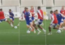 Spektakli i Zhegrovës në stërvitjen e Juventusit, dy mbrojtësit “bien në grackën” e tij