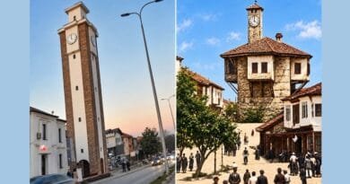 Sahat Kulla e Gjilanit – simbol i humbur i qytetit të vjetër Sahat Kulla e Gjilanit – simbol i humbur i qytetit të vjetër