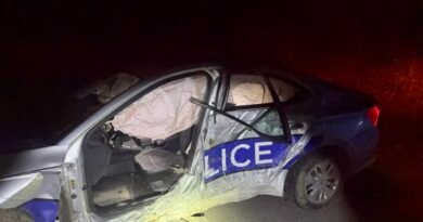 Aksidentohet në fshatin Llaushë një veturë e Policisë gjatë ndjekjes së disa të dyshuarve, lëndohen dy policë